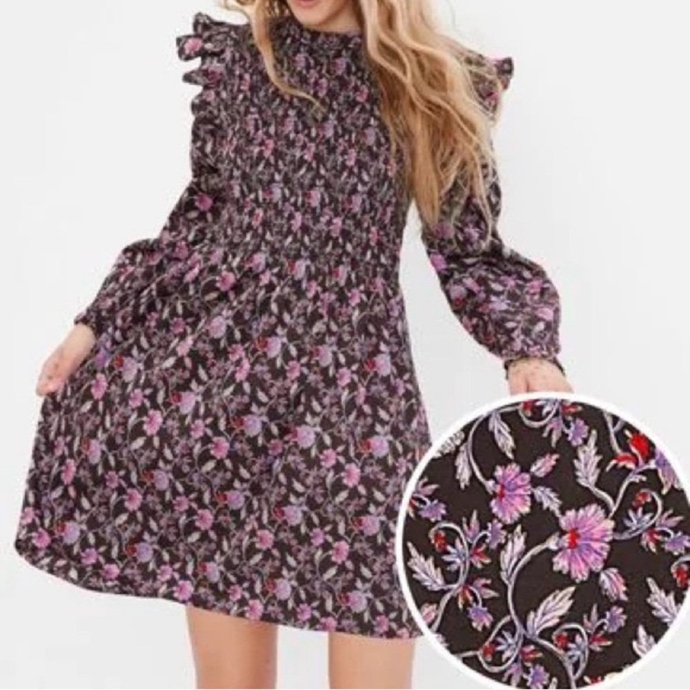 Gap Floral Smocked Dress XL